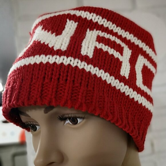 2 / $30.00 - T-Max Heat Unisex Red & White Made in Canada Fleece Lined Toque - Picture 2 of 7